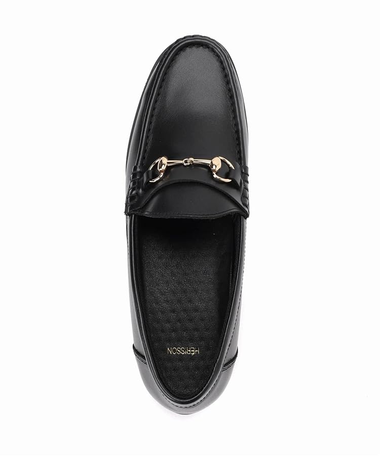 【Jonson】JISTORYブラック ビットローファー24.5cm Jonson】JISTORYブラック ビットローファー24.5cm ビット